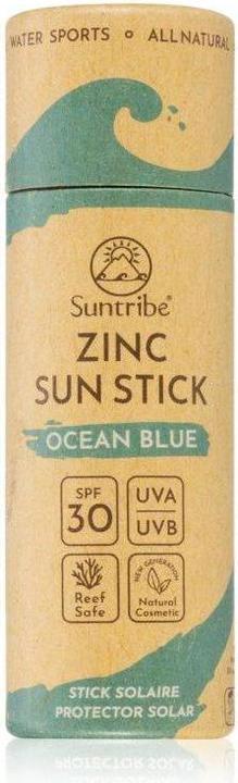 Immagine prodotto Suntribe Bio-Sonnenstift Ocean Blue (Stick solare, Crema solare viso, SPF 30, 33 ml, 30 g)