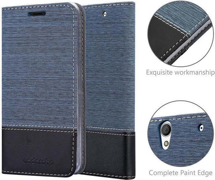 Image du produit Cadorabo Couverture look jeans Book (Sony Xperia C4)