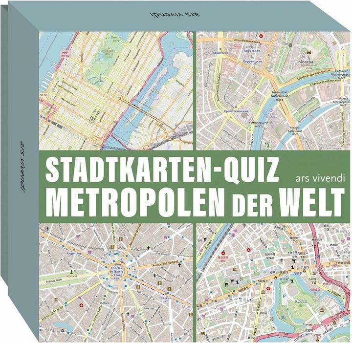 Immagine prodotto Quiz sulle mappe delle città Metropoli del mondo (Tedesco)