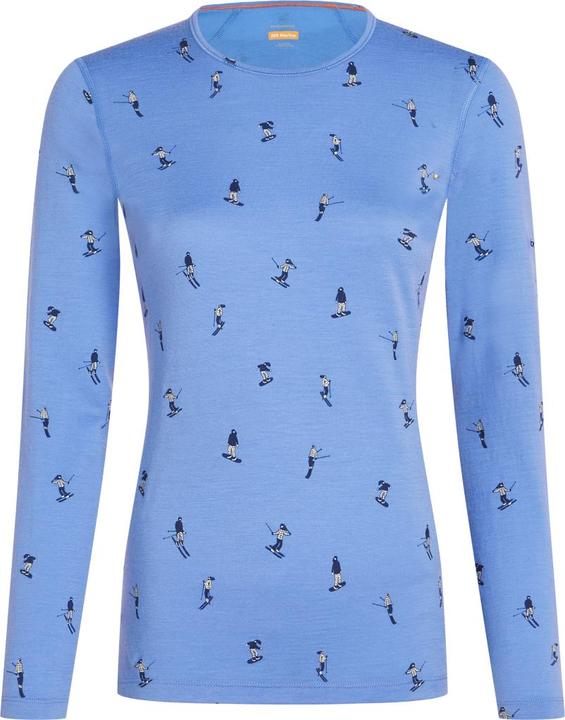 Produktbild Icebreaker Women's Merino 200 Oasis L/S Crewe Ski Day (S)
