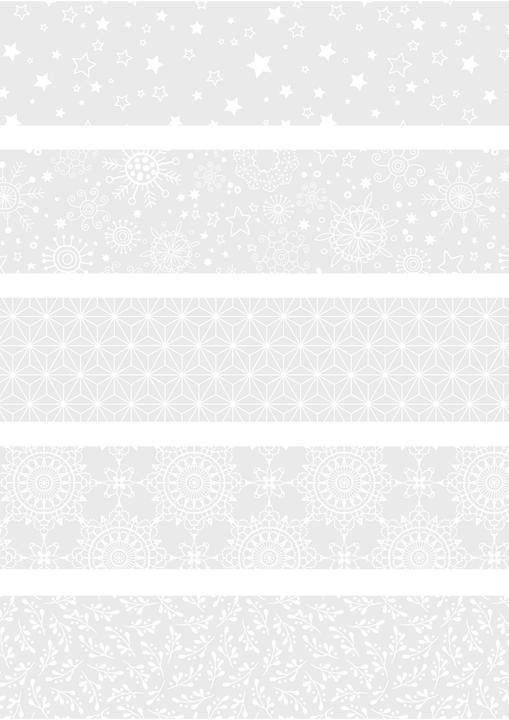 Actual product image Heyda Tracing paper Christmas 10 sheets, A4, White