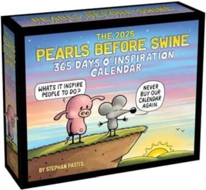 Produktbild Pearls before Swine - Perlen for die Säue - 365 Days of Inspiration - Kalender 2025 (Englisch, Deutsch)