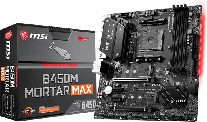 MSI B450M Mortar Max (AM4, AMD B450, mATX)