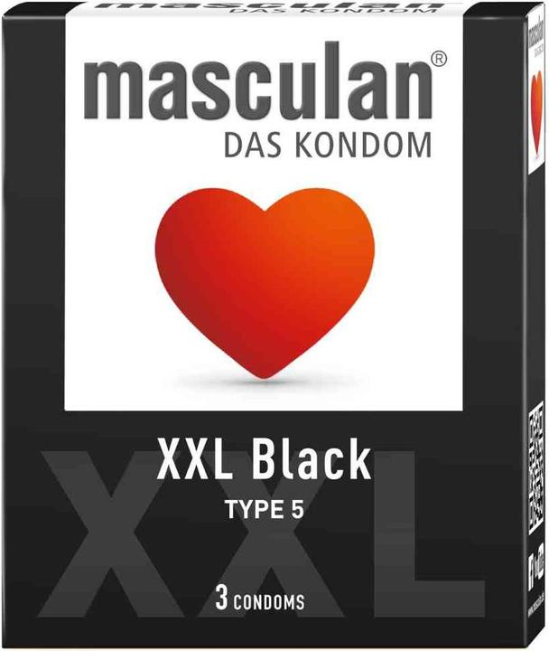 Produktbild Masculan Typ 5» (XXL) 3 grössere Kondome für ausreichend Platz (3 Stk.)