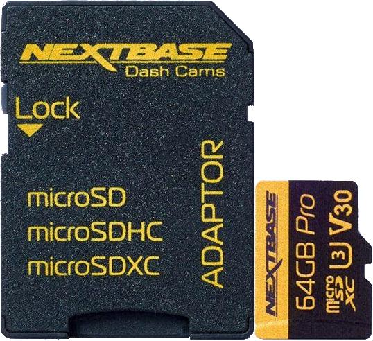 Image du produit Nextbase U3 Micro SD (64 Go, microSD, U3, UHS-I)