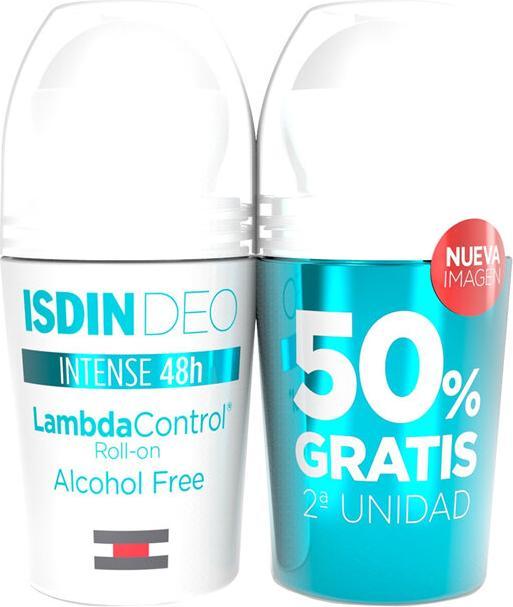 Isdin Lambda Control intensiv 48h Deo Roll On 2x50ml (Roll-on, 50 ml)