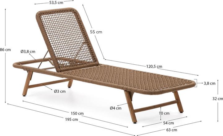 Actual product image Kave Home Dandara (63 cm)
