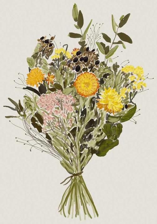 VEG and the City Trockenblumen Überraschungsstrauss (Trockenblumen)