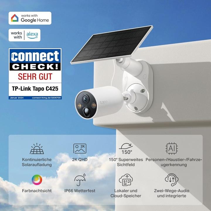 Actual product image TP-Link Tapo C425 KIT (2560 x 1440 Pixels)