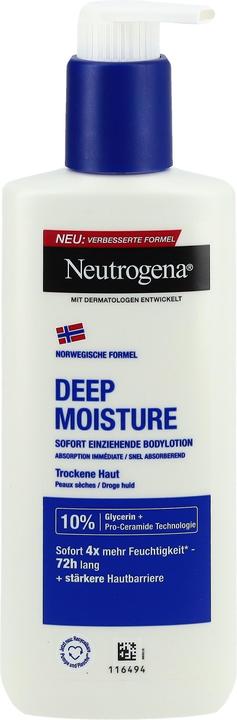 Actual product image Neutrogena Body Lotion Deep Moistu 250ml (Body milk, 250 ml)