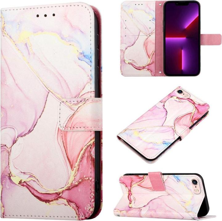 König Design Case Mobile Protection for Apple iPhone SE 2022 Case Cover Wallet 360 Degree (Apple iPhone 7)