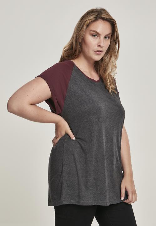 Produktbild Urban Classics Ladies Contrast Raglan Tee (3XL)