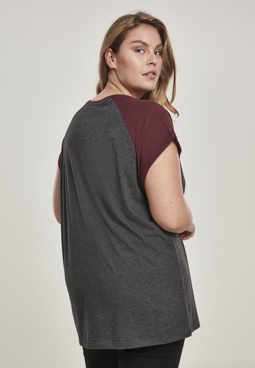 Produktbild Urban Classics Ladies Contrast Raglan Tee (3XL)