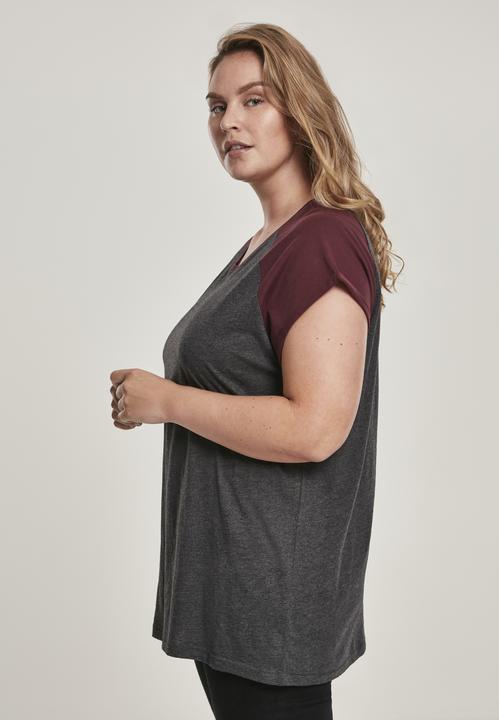 Produktbild Urban Classics Ladies Contrast Raglan Tee (3XL)