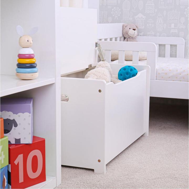 Image du produit Bigjigs Caisse à jouets en bois Tidlo Blanc