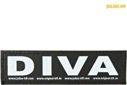 Actual product image Trixie 2 Julius-K9® Velcro stickers (S, Dog, Dog sport)