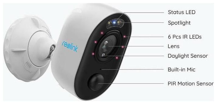 Produktbild Reolink Lumus Series E430-4MP (1920 x 1080 Pixels)