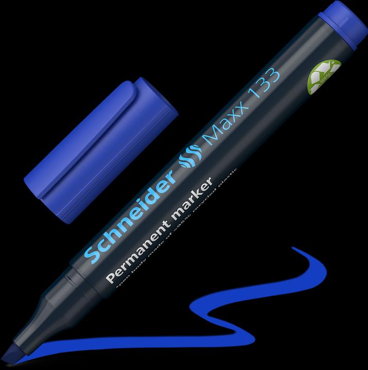 Produktbild Schneider Maxx 133 Permanent-Marker (Blau, 4 mm, 1 x)