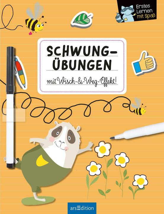 Produktbild Erstes Lernen mit Spass - Schwungübunge (Deutsch, Katja Jäger, 2024)