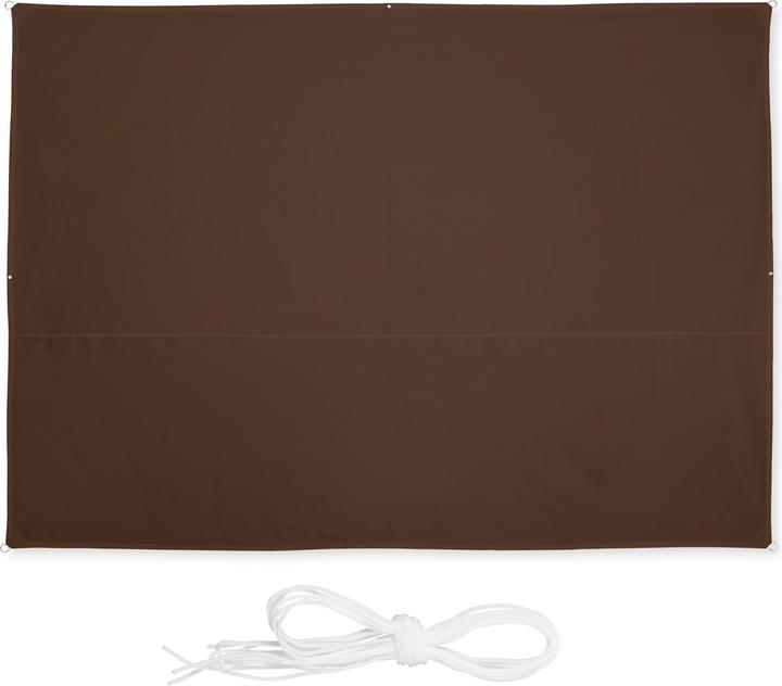 Immagine prodotto Relaxdays Vela-parasole (550 x 450 x 0,5 cm)