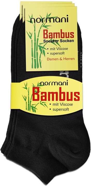 Immagine prodotto Normani 6 paia di calzini di bambù per la salute (confezione da 6, 35 - 38)