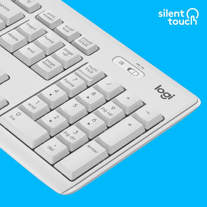 Immagine prodotto Logitech MK295 Silent (US, Senza fili)