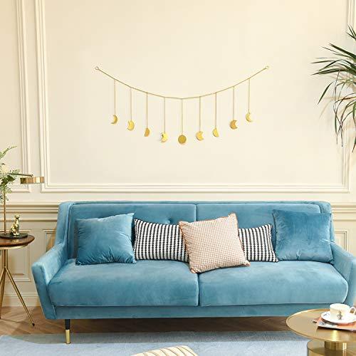 Produktbild Alopini Mond Girlande Ästhetische Raumgestaltung Makramee Wandbehang Boho Deko Schlafzimmer Wanddeko