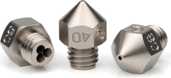 Actual product image Bondtech CHT® MK8 Coated Brass Nozzle 0,6 mm -1 pcs (Blast pipe)