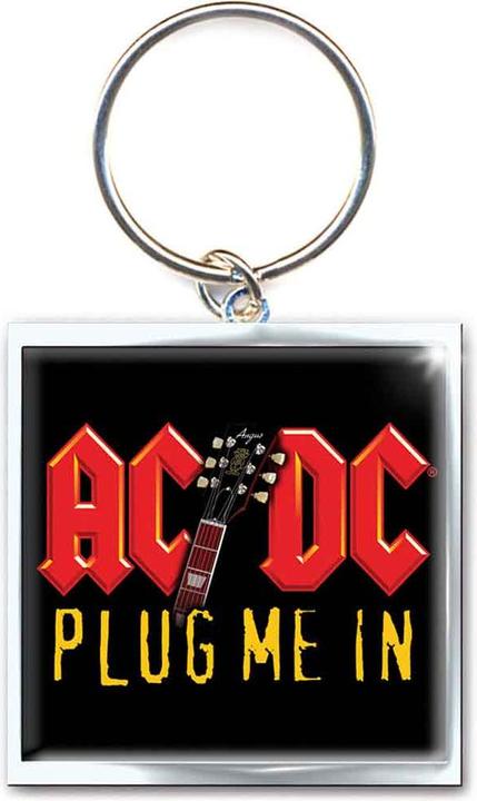 Actual product image AC/DC Plug Me In Schlüsselanhänger