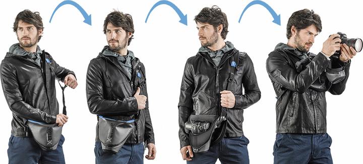 Produktbild miggo Agua Stormproof 45 DSLR PRO Holstertasche (Kamera Schultertasche)