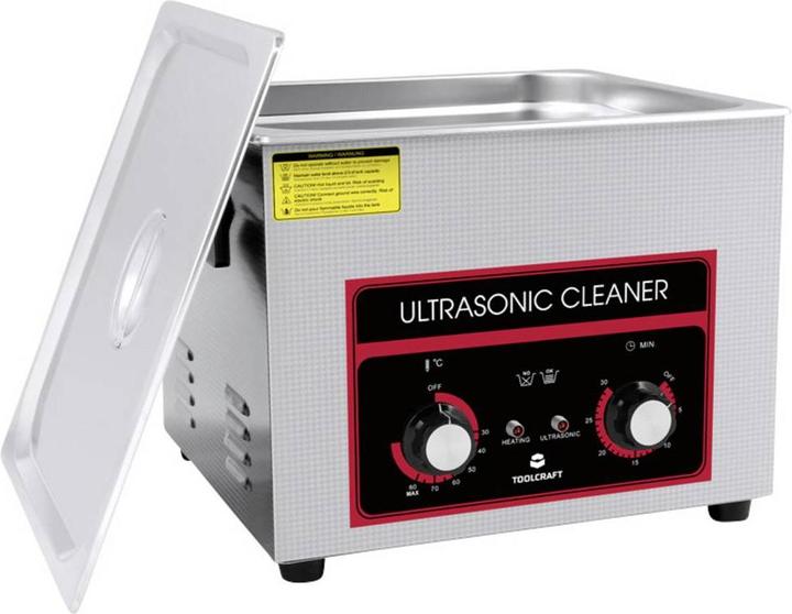 Actual product image Toolcraft USC-1500 Ultraschallreiniger Bürobedarf, Schmuck, Werkstatt 360 W 15 l (40 kHz, 15000 ml)