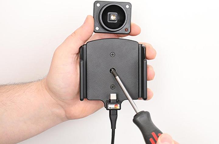 Actual product image Brodit 727377 iPhone 15Plus & 15ProMax mount