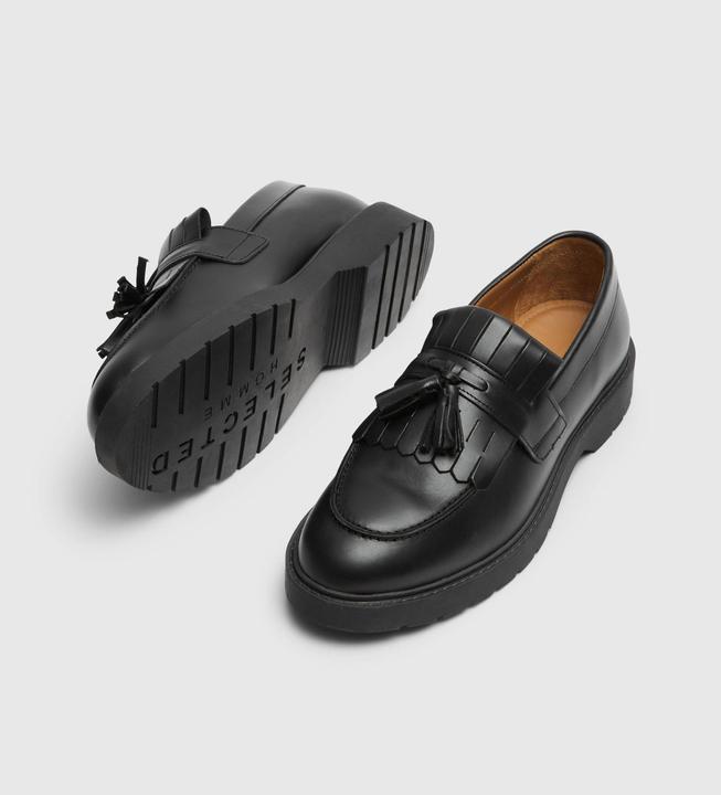 Image du produit Selected Homme Chaussures basses en cuir Kiltie (45)