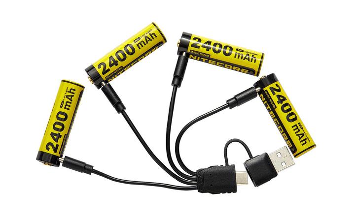 Produktbild Nitecore NH2400 (4 Stk., AA, 2400 mAh)