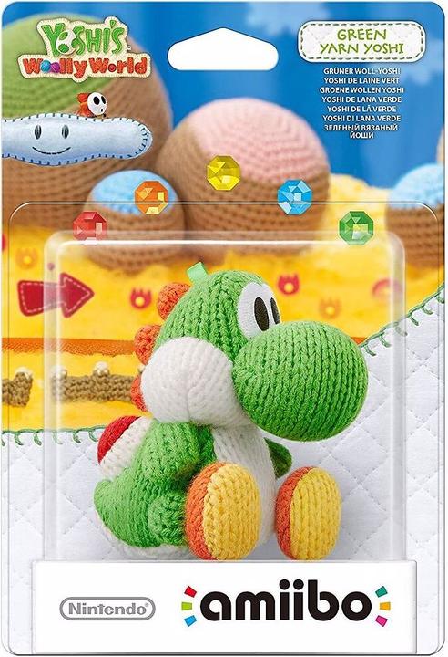 Immagine prodotto Nintendo amiibo Super Mario - Yoshi Wool (Switch OLED, Switch Lite, Wii U, 3DS, Switch)