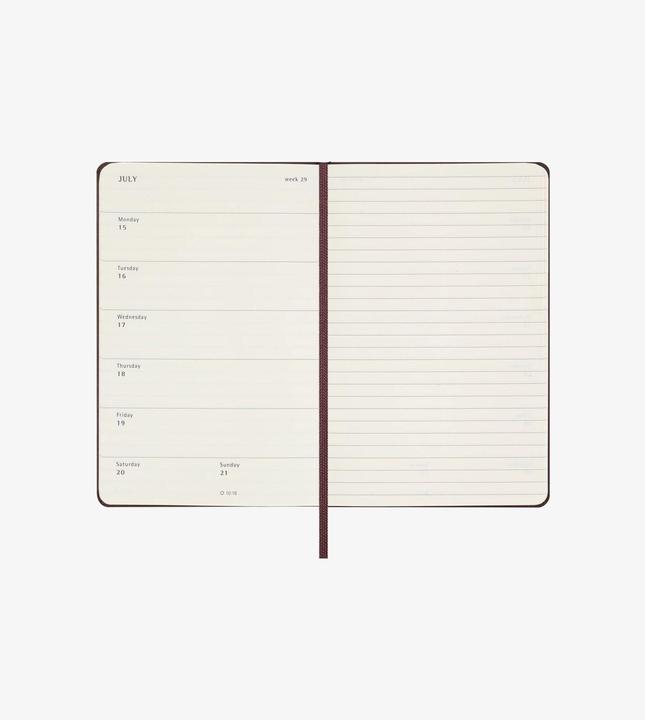 Actual product image Moleskine Classic Planner (A6, Hardcover, English)