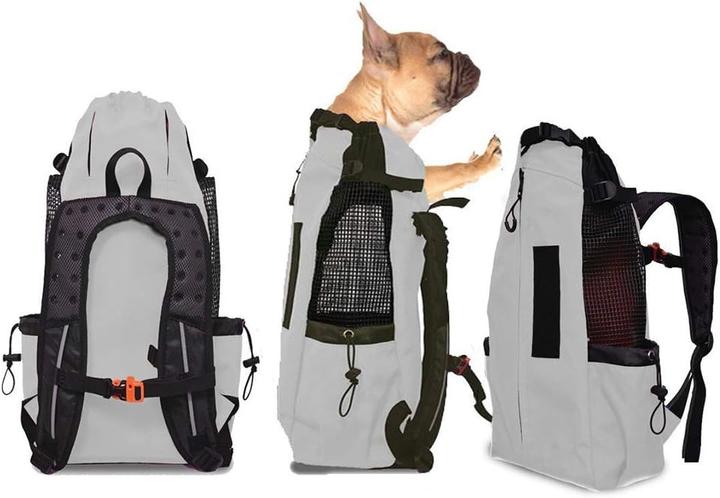 WLDOCA Hunderucksack für Motorrad & Reisen (Dog, Breathable)