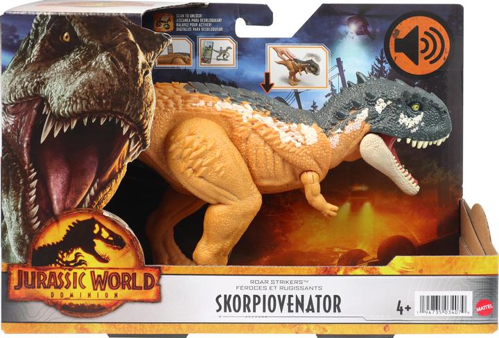 Actual product image Mattel GmbH JURASSIC WORLD figure Roar Roar Strikers assorted
