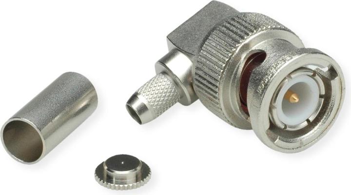 Image du produit Telegärtner Connecteur BNC coudé à sertir G05 50 ohms, à souder/à sertir, A0505, G05 (RG-223/U)