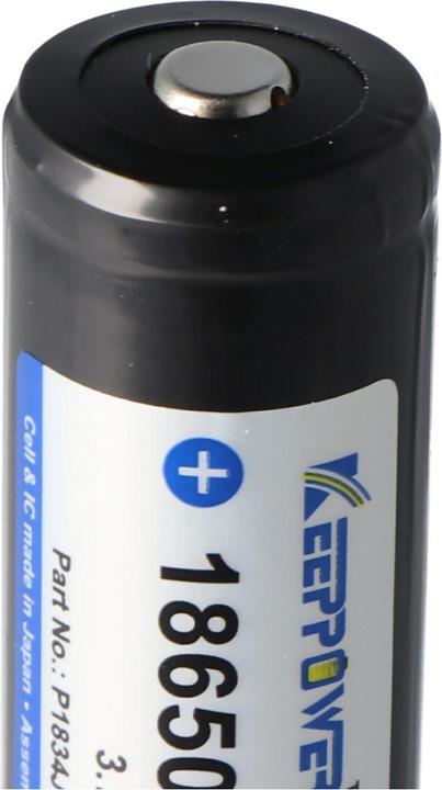 Immagine prodotto Keeppower Batteria 18650 protetta con PCB (1 pz., 18650, 3400 mAh)