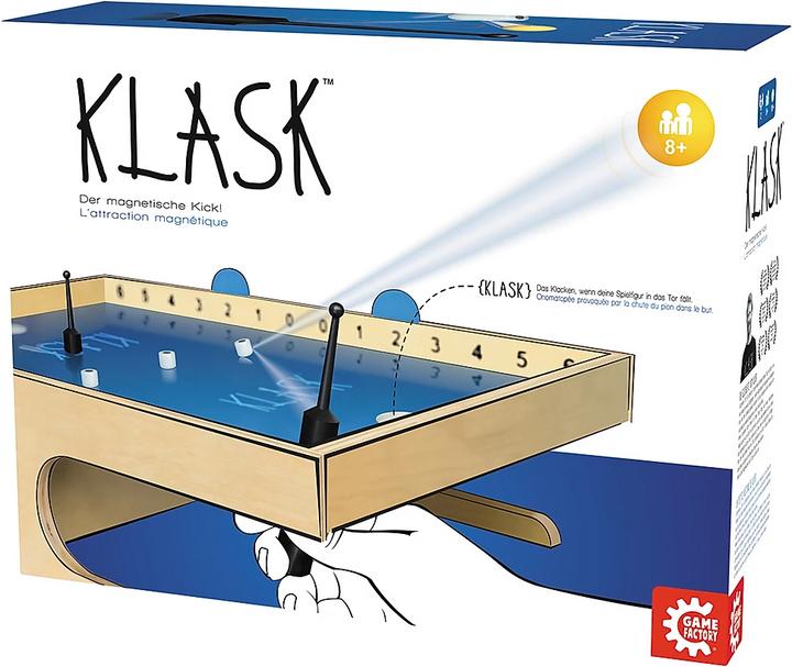 Immagine prodotto Game Factory Klask (versione internazionale) (Tedesco, Francese, Italiano)