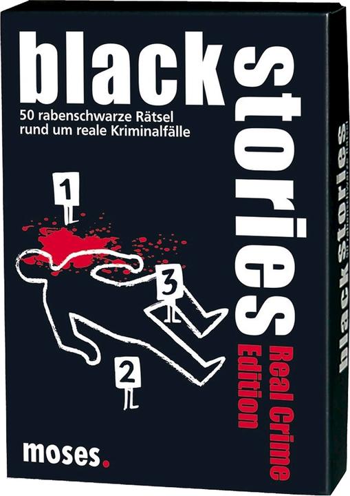 Produktbild Black Stories- Real Crime Edition (Deutsch)