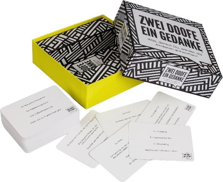 Actual product image Two stupid ones one thought (German)