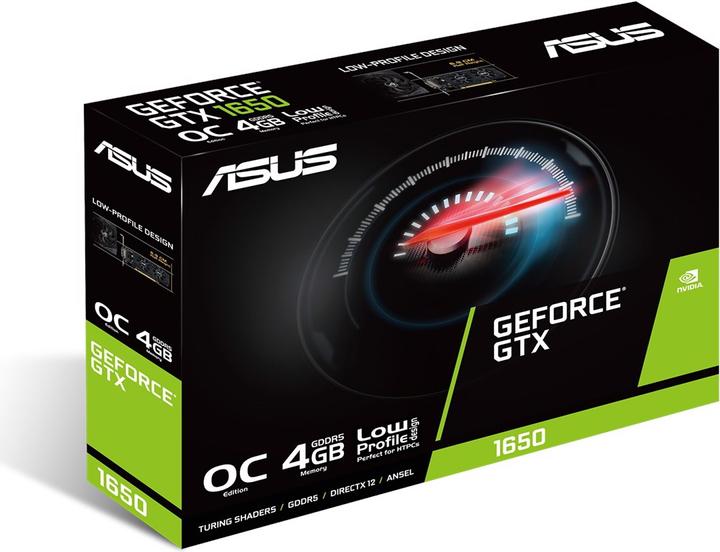 Produktbild ASUS GeForce GTX 1650 O4G LP BRK (4 GB)