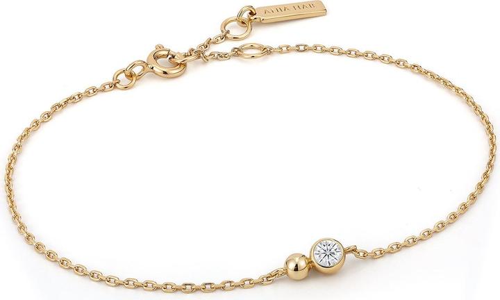 Actual product image Ania Haie Bracelet Spaced Out B045-01G-CZ Ladies (18.50 cm, Sterling silver 925)