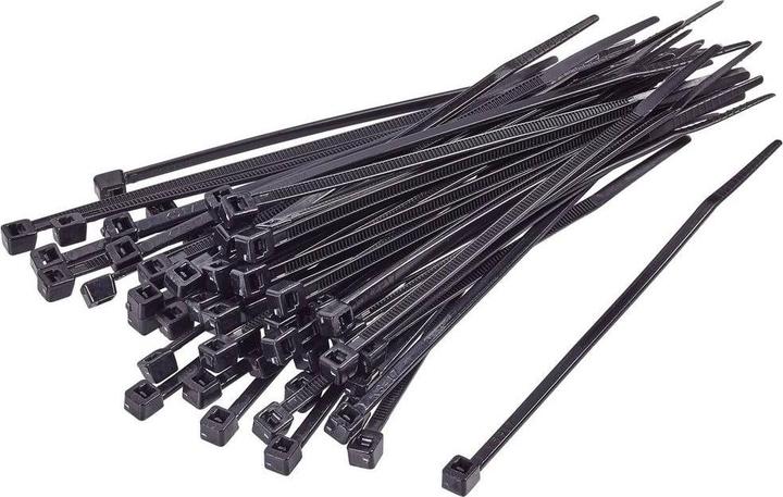 Image du produit Tru Components TC-BT-400-8.8-UVB Collier de serrage 400 mm 8.8 mm Noir UV-stabilisé (400 mm, 100 pcs)