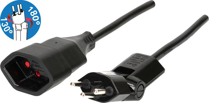 Produktbild Max Hauri clip-clap TD-Verlängerung H05VV-F3G1.0 (0.50 m, Typ 13)