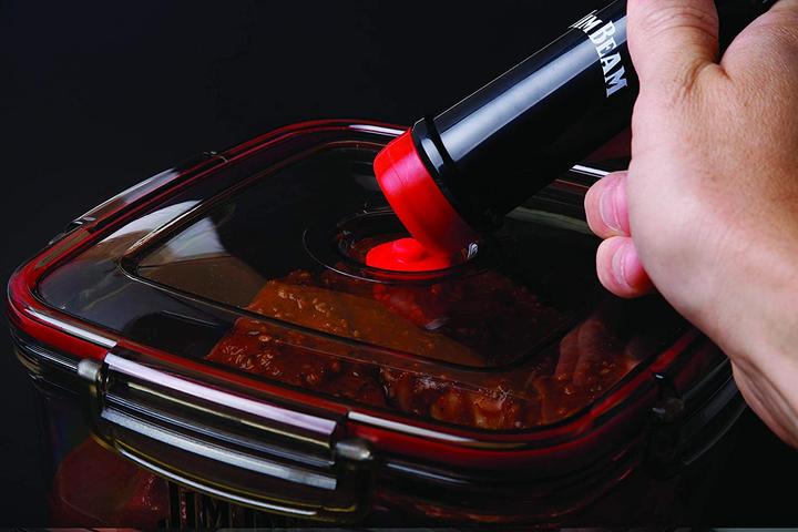 Actual product image Jim Beam Vacuum sealed pump