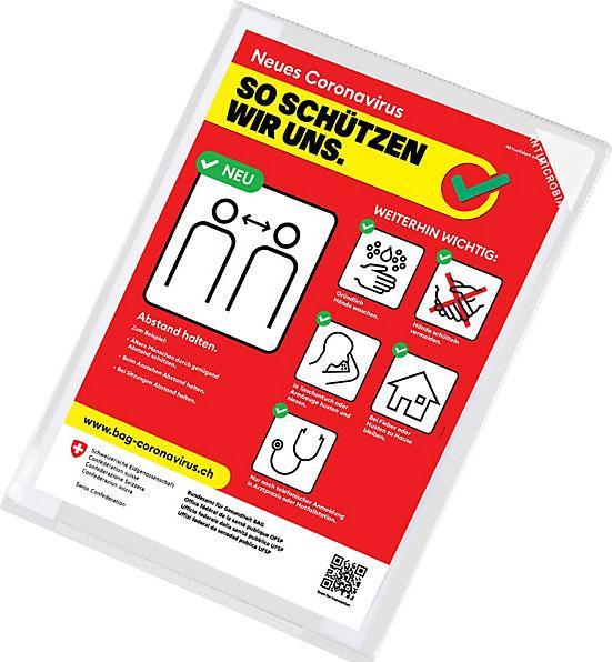 Productafbeelding Tarifold 5 documenthoezen Kang easy clic transparant (A4, 1 x)
