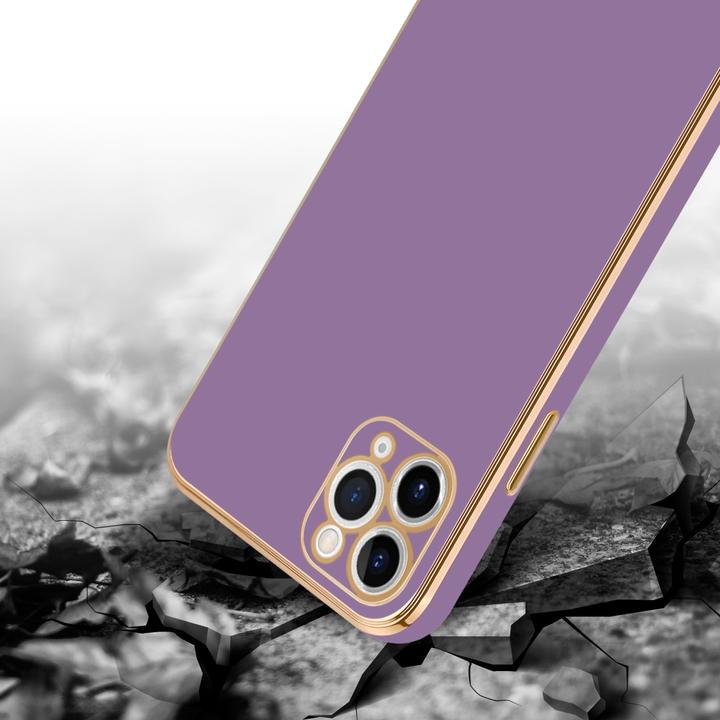 Produktbild Cadorabo Hülle für Apple iPhone 12 PRO MAX im TPU mit Kameraschutz LM130 Style (Apple iPhone 12 Pro Max)